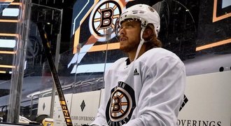 Pastrňák kvůli operaci zmešká úvod NHL. Zotavit by se měl za pět měsíců