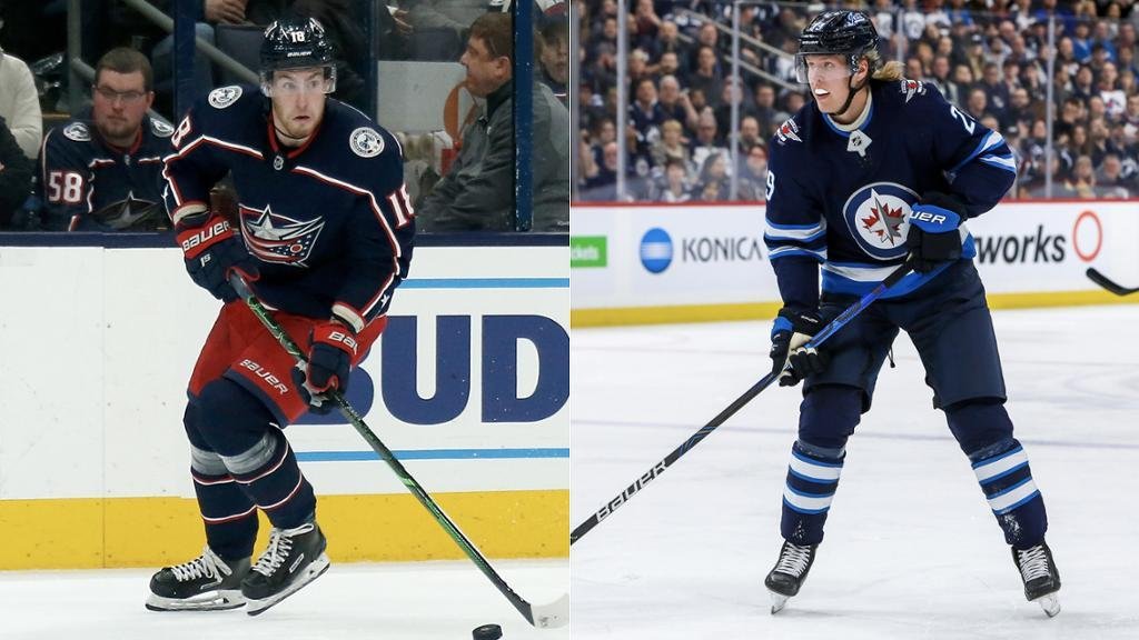 Pierre-Luc Dubois a Patrik Laine si vyměnili kluby