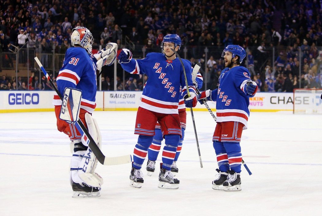 Ondřej Pavelec strávil poslední sezonu u New York Rangers