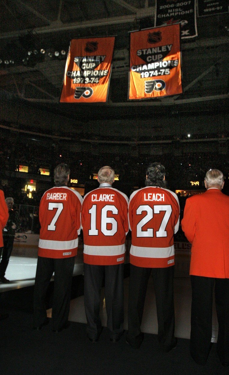 Legendární útok Philadelphie: Bill Barber, Bobby Clarke a Reggie Leach