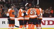 V klíčovém utkání sezony dal kapitán Claude Giroux hattrick