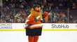 Gritty je od této sezony maskotem Philadelphia Flyers