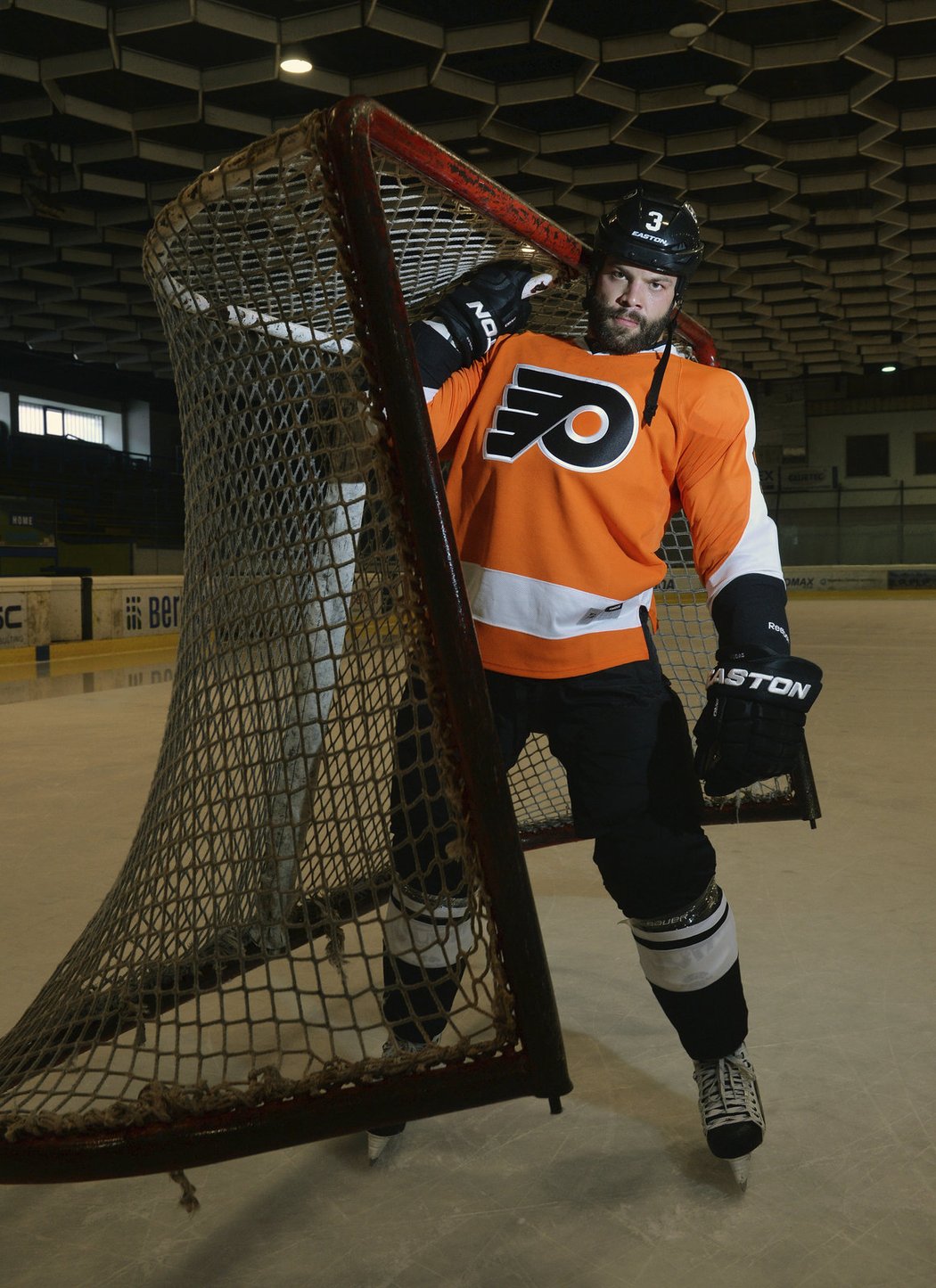 Radko Gudas zapózoval v dresu Philadelphie.