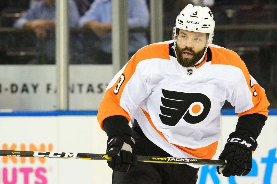 Nejlépe placení Češi: 9. Radko Gudas (Philadelphia Flyers) - 3,4 milionu dolarů