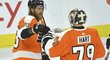 Jakub Voráček a Carter Hart byli klíčovými muži při osmé výhře v řadě