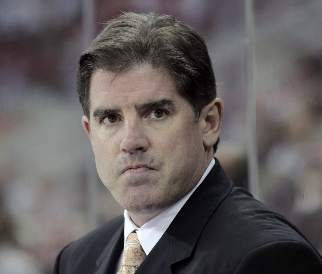 Peter Laviolette, trenér Philadelphie, vítěz Stanley Cupu.