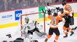 Pouhých 18 vteřin před koncem vyrovnal Jakub Voráček utkání proti Los Angeles, Flyers pak padli po nájezdech