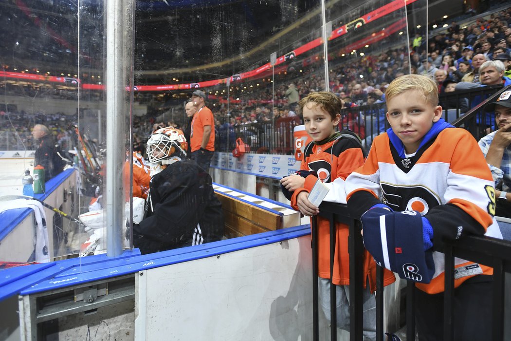 Otevřený trénink Philadelphie v O2 areně sledovalo několik tisícovek fanoušků.