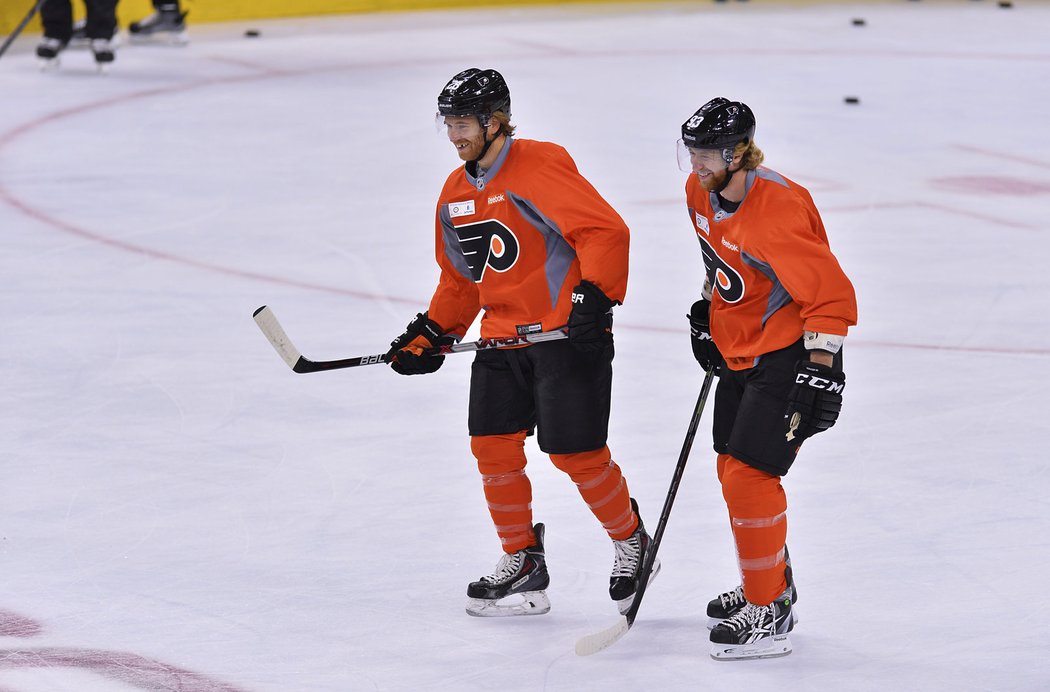 Claude Giroux a Jakub Voráček jsou dlouholetí přátelé