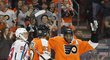 Wayne Simmonds měl po Voráčkově nahrávce snadnou práci