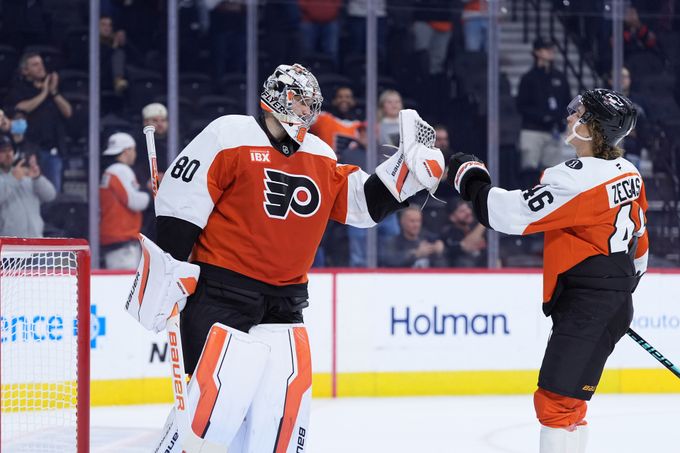 Vladař, pozitivní bod úvodu NHL: Chytám víc, je to pro mě nové. O rvačkách i olympiádě Vladař, pozitivní bod úvodu NHL: Chytám víc, je to pro mě nové. O rvačkách i olympiádě