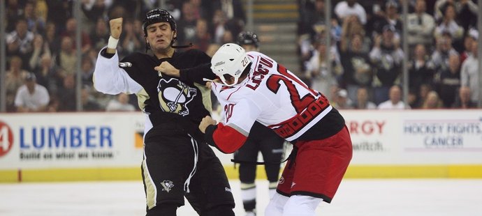 Bissonnette se s Malkinem potkal když se bil za Penguins.