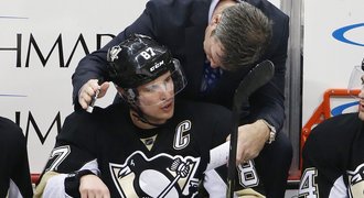 Pittsburgh vkročí do NHL bez Crosbyho! Kapitán utrpěl otřes mozku