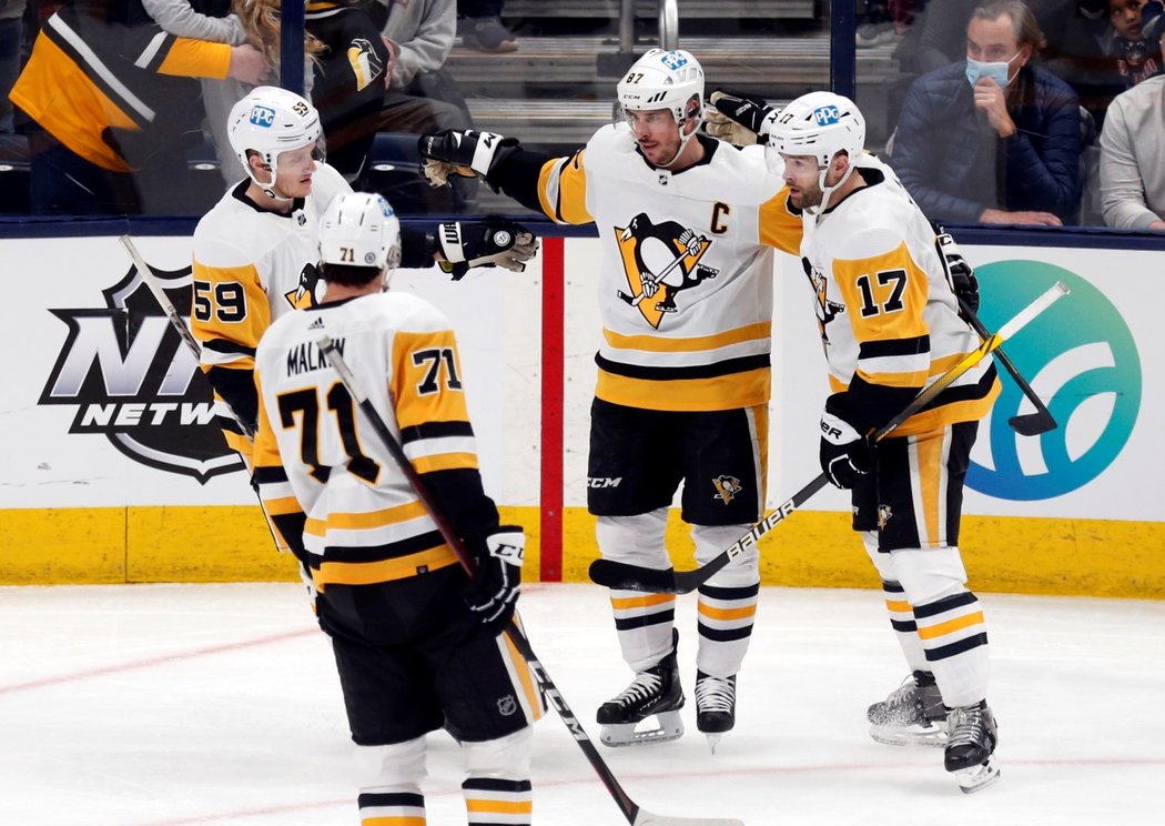 Kapitán Pittsburghu Sidney Crosby přispěl k výhře hattrickema