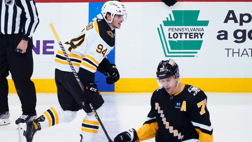 Boston přestřílel Pittsburgh, jednou se trefil i Jakub Lauko