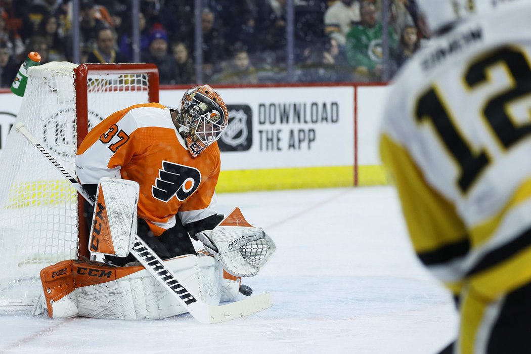 Brian Elliott chytil všech 19 střel Pittsburghu, nepřekonal ho ani Dominik Simon