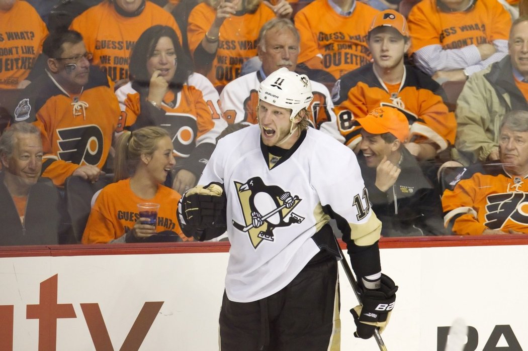 Staal s Penguins před třemi lsty získal Stanley Cup.