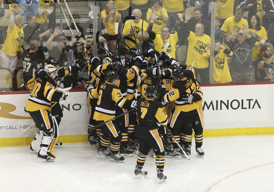 Pittsburghu chybí pouhé dvě výhry ke Stanley Cupu