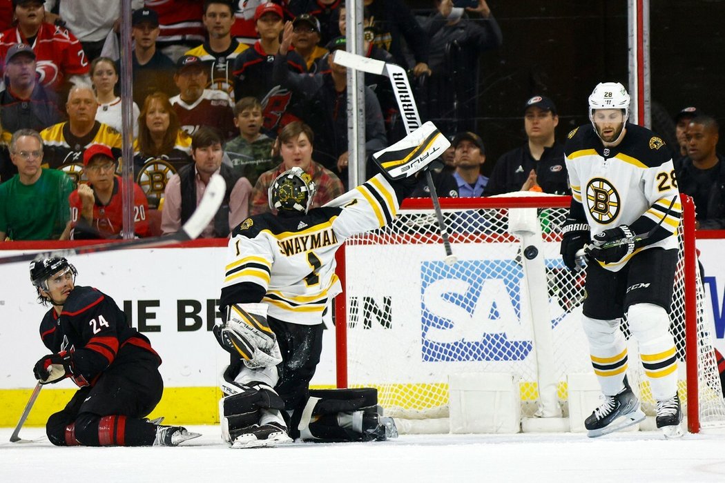 Bruins v minulé sezoně nestačili na Carolinu a vypadli v prvním kole play off