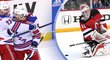 New Jersey Devils začali play off NHL otřesně. Chyby v obraně nedokázal uhasit ani Vítek Vaněček v brance. New York Rangers se navíc probudil Patrick Kane