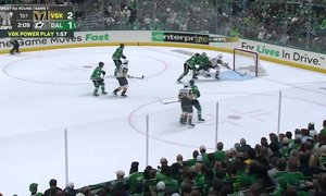 SESTŘIH: Dallas - Las Vegas 3:4. Hertl začal play off v novém dresu gólem