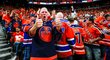 Fanoušci Edmontonu se radují z triumfu nad Calgary