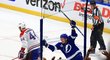 Útočník Tampy Bay Ondřej Palát se raduje z gólu, kterým pojistil vítězství ve druhém finále play off NHL
