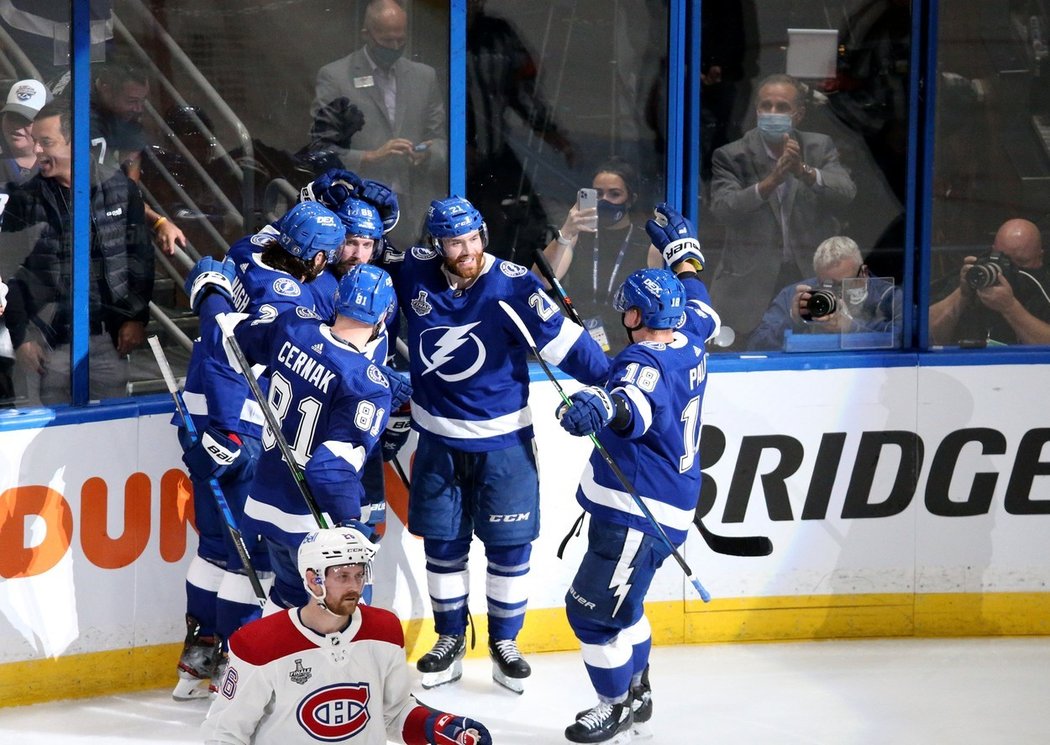 Hokejisté Tampa Bay Lightning vstoupili do finále Stanley Cupu 2021 jasnou výhrou nad Montrealem