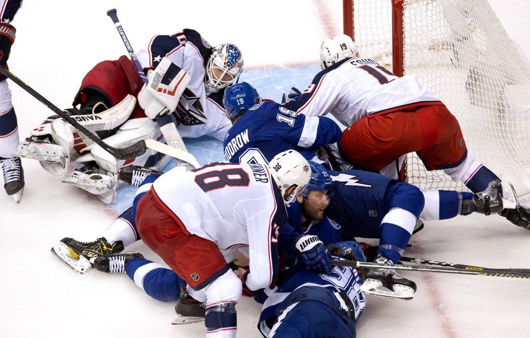 Zmatek v brankovišti Blue Jackets