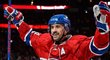 Český útočník Montrealu Tomáš Plekanec se raduje z překonání 600 bodů v NHL