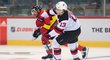 Švýcarský útočník Nico Hischier z New Jersey se v pondělí představil s Devils v přípravném utkání na ledě Bernu