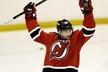 Patrik Eliáš se raduje z gólu na prvním společném tréninku New Jersey Devils
