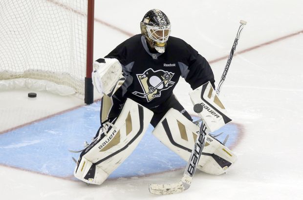 Tomáš Vokoun v dresu Pittsburghu Tomáš Vokoun v dresu Pittsburghu