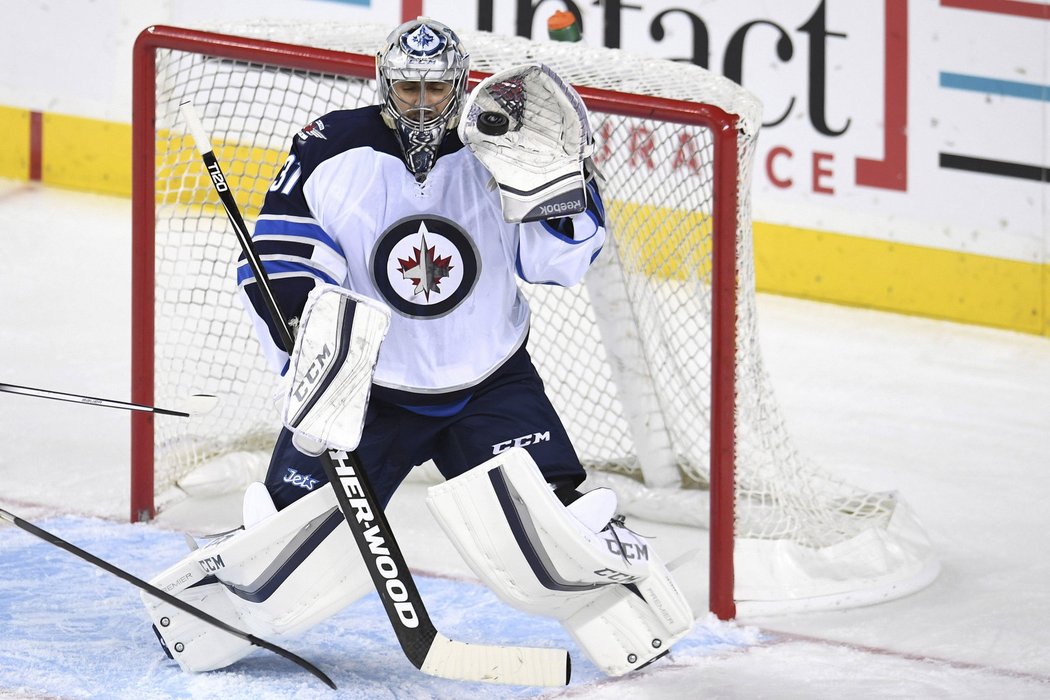 Ondřej Pavelec od Calgary neinkasoval