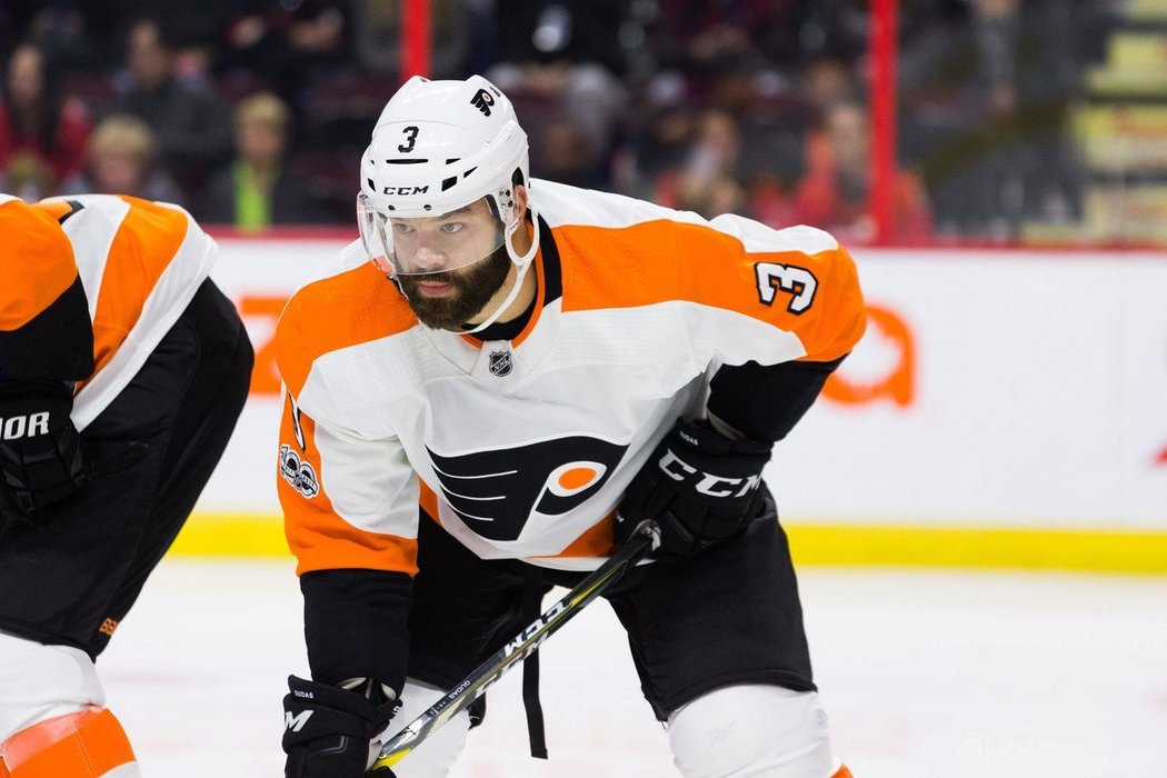 Radko Gudas dostal za sekyru trest na deset zápasů a finanční postih