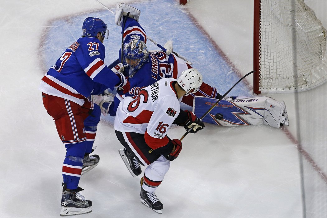 Henrik Lundqvist si připsal 26 zákroků a byl zvolen druhou hvězdou utkání