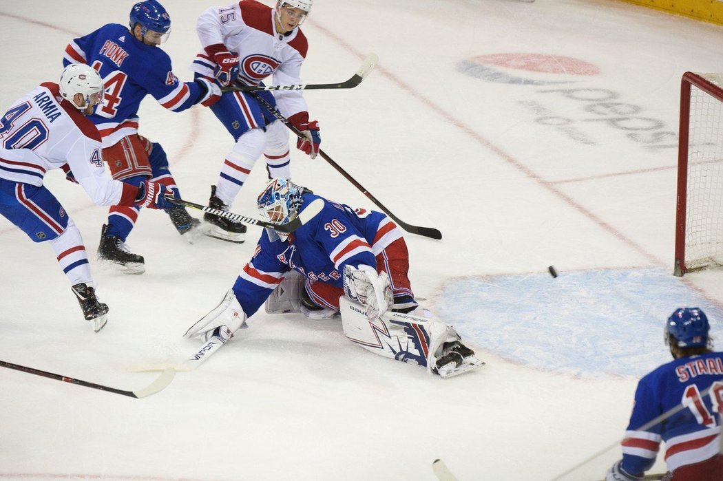 Rangers a jejich obraně činil největší problém Joel Armia, který vstřelil v soutěži první hattrick.