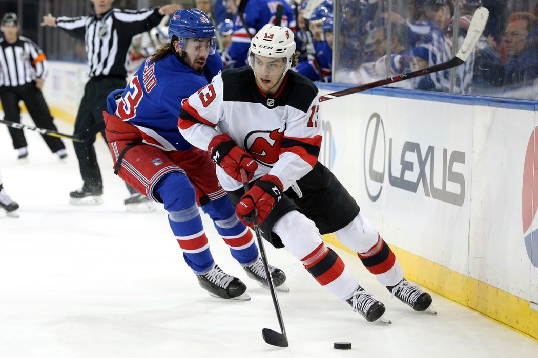 Hokejisté New Yorku Rangers porazili New Jersey 5:2