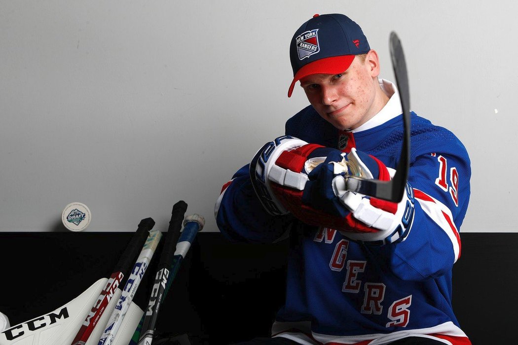 Dvojka draftu 2019 Kaapo Kakko, Rangers na něj budou hodně spoléhat