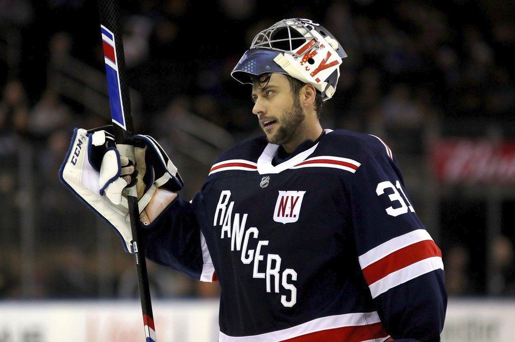 Ondřej Pavelec strávil poslední sezonu u New York Rangers