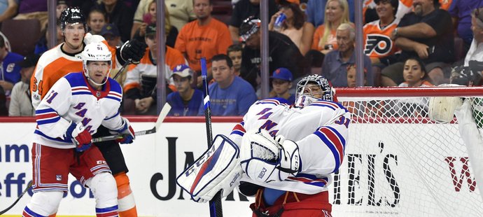 Celkem 34 střel pochytal proti Philadelphii Ondřej Pavelec