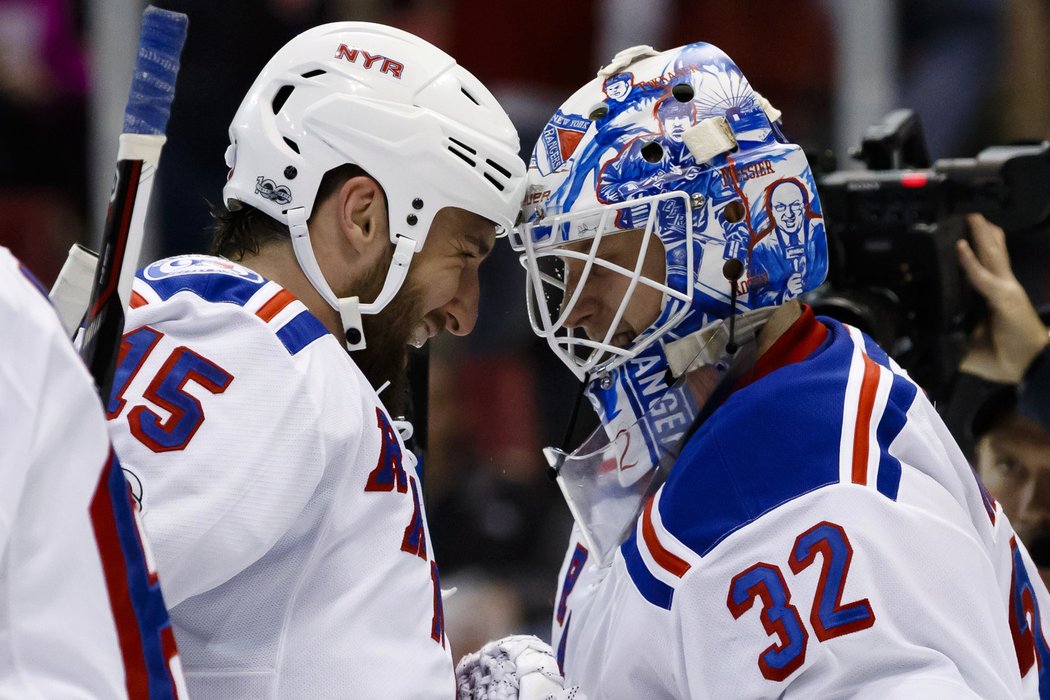 Antti Raanta v každém zápase dokazuje, že toho času zraněný Henrik Lundqvist nemusí být jediným mužem v brankovišti Rangers