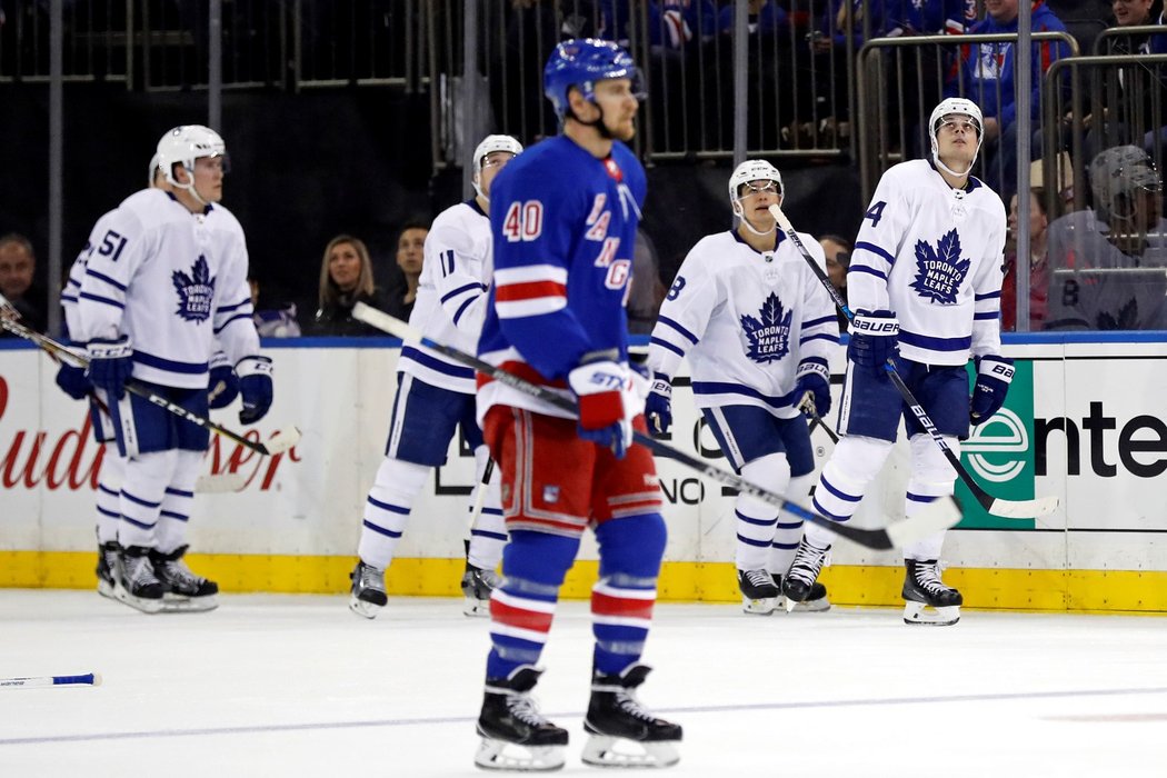 Toronto si odvezlo vítězství z New Yorku, dobylo led Rangers