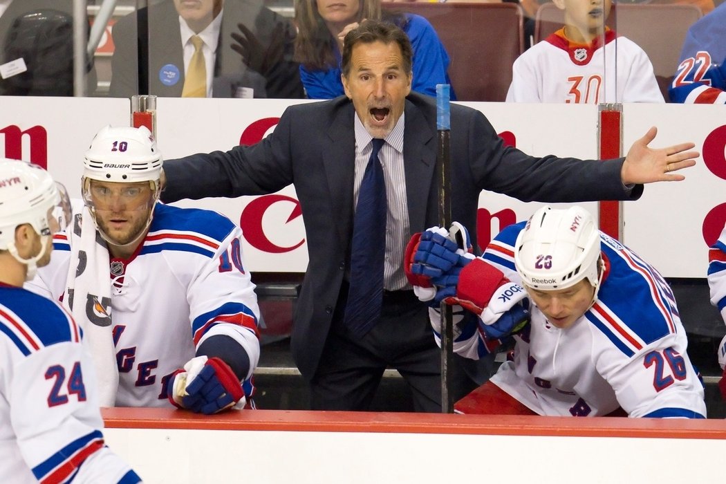 Tortorella se uměl pořádně rozohnit už jako kouč Rangers