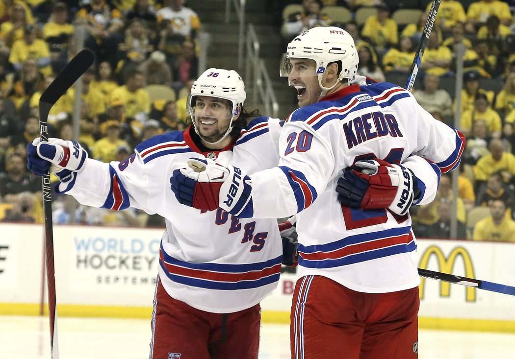 Mats Zuccarello už je tři roky útočnou oporou Rangers