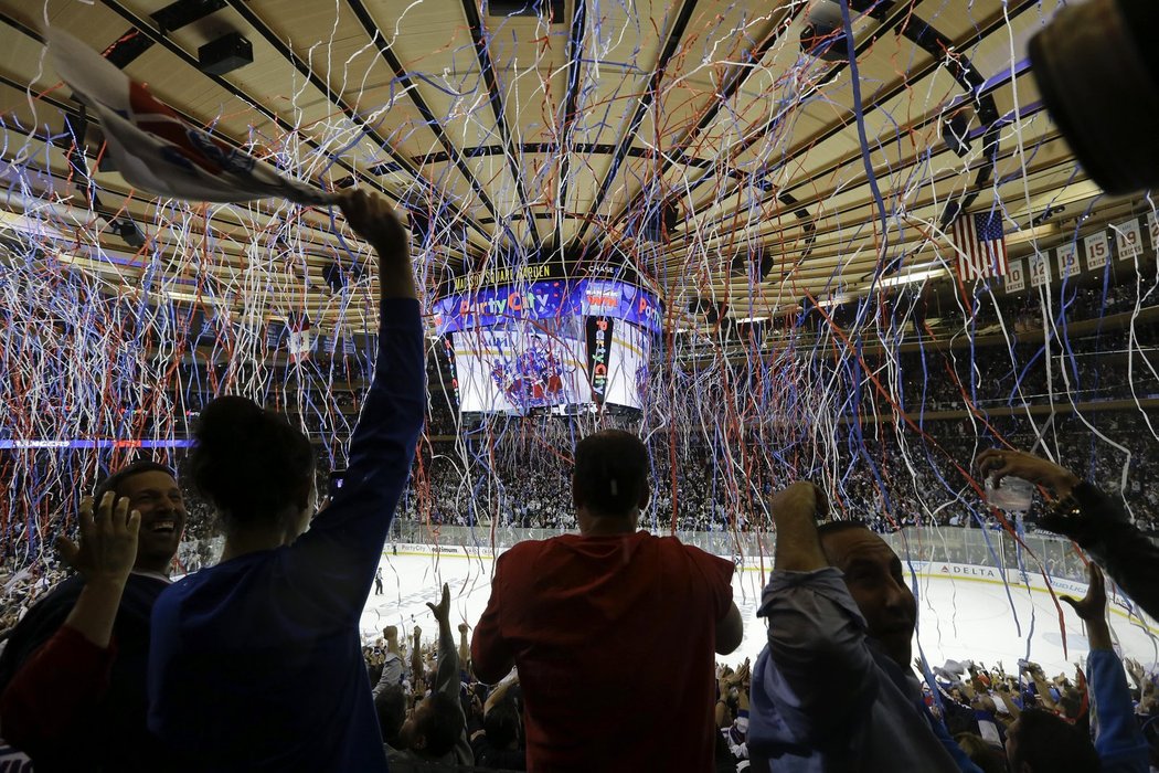 Radost v Madison Square Garden byla obrovská.