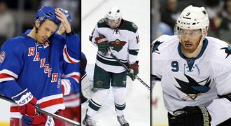 Heatley, Havlát, Richards. Kdo si v NHL nejvíce finančně pohorší?