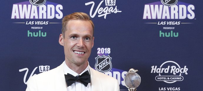 Pekka Rinne je nejlepším gólmanem ročníku 2017/18