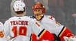David Rittich kryl ve čtvrtečním utkání NHL třicet střel a dovedl Calgary k výhře 3:2 na ledě New Jersey.