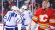 David Rittich nezabránil 26 úspěšnými zákroky domácí porážce hokejistů Calgary v pondělním utkání NHL s Torontem 2:6.